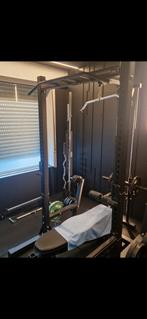 Barbarian rack + lat pulley + landmine en handvat, Sport en Fitness, Ophalen, Zo goed als nieuw