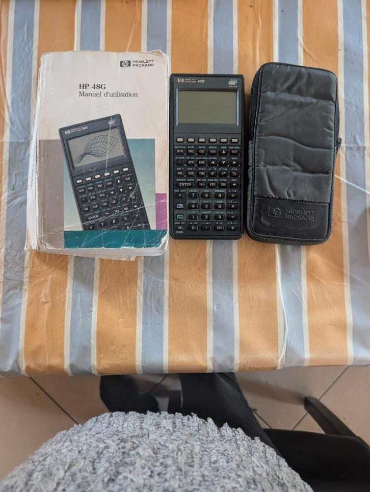 Calculatrice HP  Hewlett Packard 48 GX 128K RAM, Diversen, Rekenmachines, Zo goed als nieuw, Grafische rekenmachine, Ophalen of Verzenden