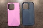 Twee hoesjes Ideal Of Sweden Iphone 15pro - Roos en Blauw, Telecommunicatie, Mobiele telefoons | Hoesjes en Screenprotectors | Apple iPhone
