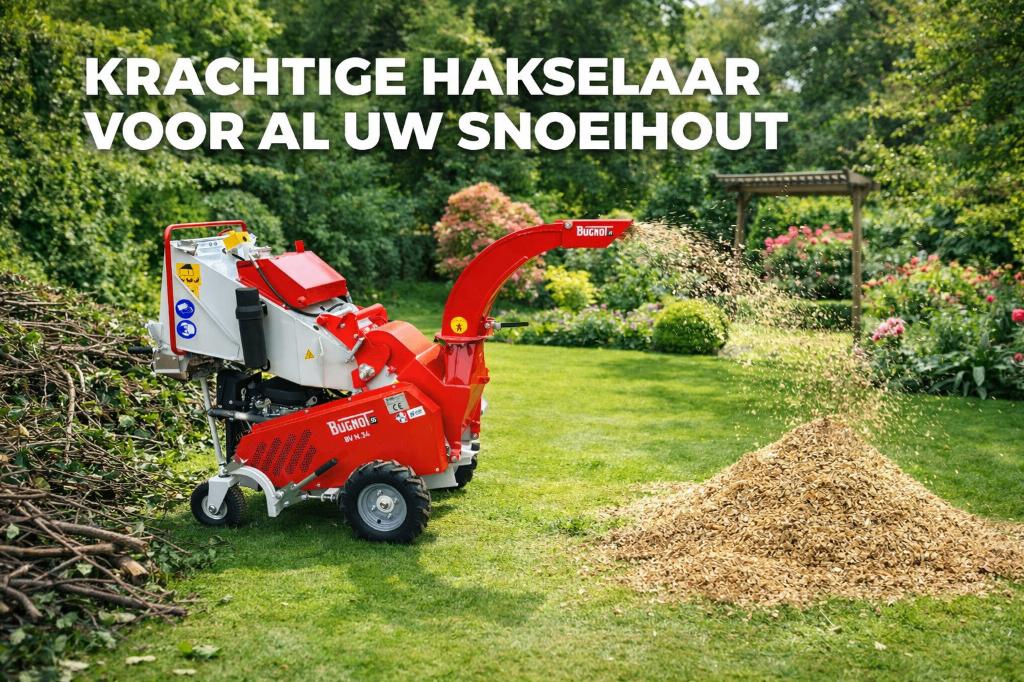 Hakselaar met bediening, Jardin & Terrasse, Déchiqueteurs, Enlèvement ou Envoi