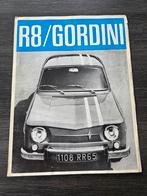 1e brochure Renault 8 Gordini NL folder, Ophalen of Verzenden, Renault
