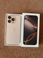 IPHONE 16 PRO 256GB DESERT TITANIUM, Zo goed als nieuw, Zonder simlock, Zonder abonnement, 90 %