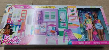 Barbie - Zomerhuis met zwembad, boot en hangmat (NIEUW) beschikbaar voor biedingen