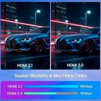 10K 8K | Câble HDMI 2.1 | 2 m | LIVRAISON GRATUITE, TV, Hi-fi & Vidéo, Câbles audio & Câbles de télévision, Neuf, ETSEINRII, Câble HDMI