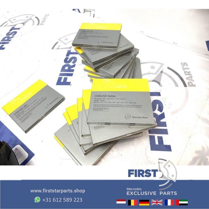 COMAND NAVIGATIE CD Mercedes W166 W172 W176 W204 W207 W212 W, Auto diversen, Autonavigatie, Zo goed als nieuw, Ophalen of Verzenden