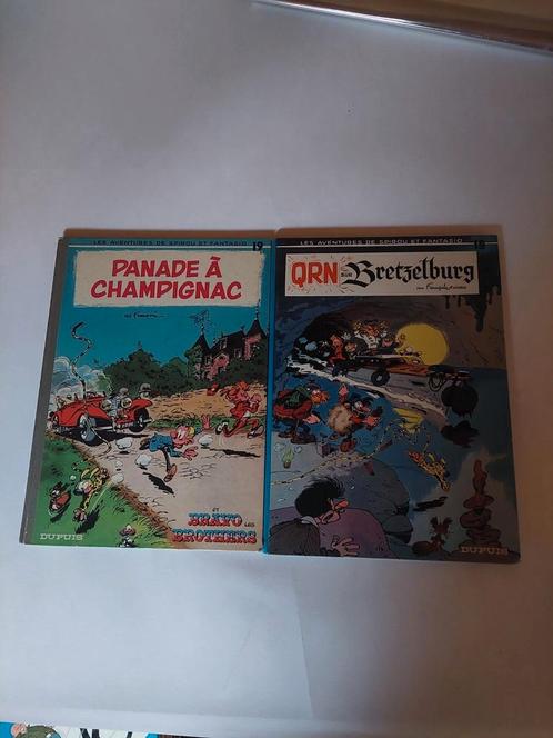 Spirou 2 tomes en édition originale de 1966 et 1969 bon etat, Boeken, Stripverhalen, Gelezen, Ophalen of Verzenden