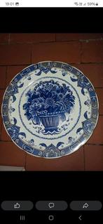 Grand plat décoratif en Delft, Ophalen