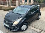 CHEVROLET SPARK 1.0i 089.000KM 5DEURS TOPSTAAT EURO5 LEZ OK, Auto's, Chevrolet, Euro 5, Stof, Zwart, Bedrijf