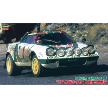 HASEGAWA 25032 lancia stratos HF Monté-carlo rally 1977 1/24 beschikbaar voor biedingen