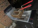 Fritketel op (lpg/propaan)gas 15 a 18L, Huis en Inrichting, Ophalen, Zo goed als nieuw