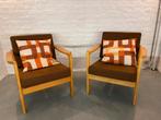 Paar Scandinavische fauteuils 1950, Zo goed als nieuw