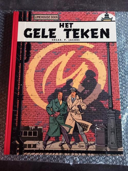 Blake en Mortimer - Het gele teken - 1985 - Grootvoormaat, Boeken, Stripverhalen, Gelezen, Eén stripboek, Ophalen of Verzenden