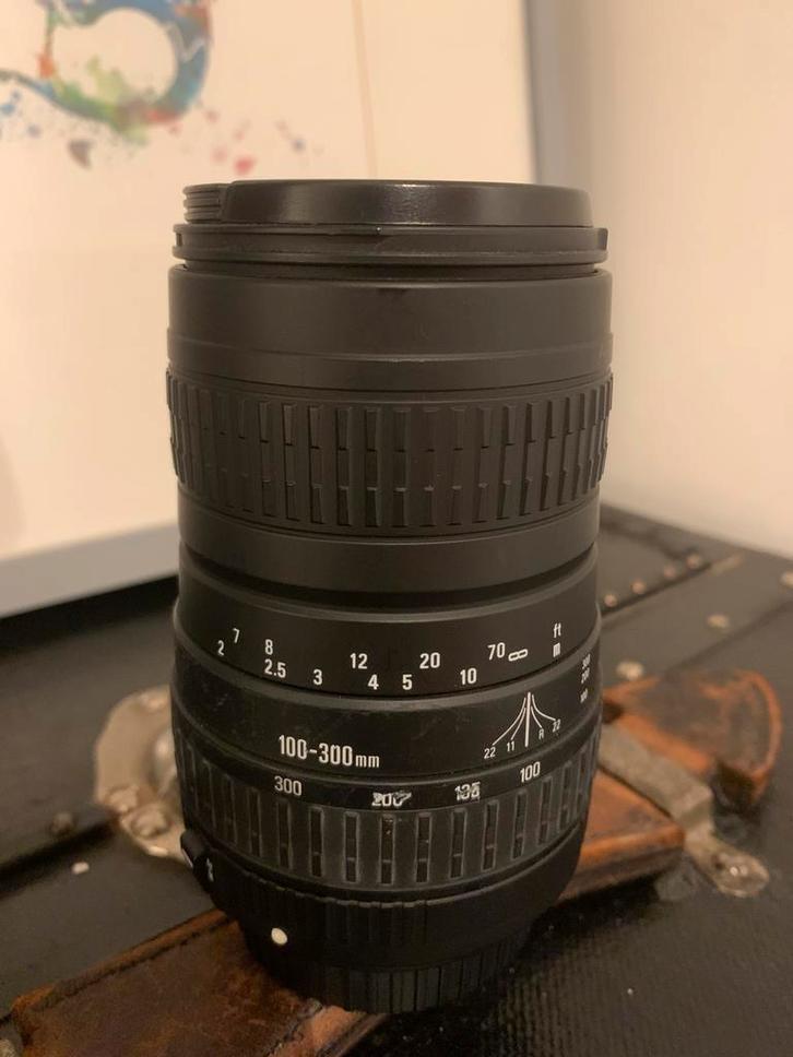 Objectif Sigma 100-300 mm f/4.5-6.7 DL pour Canon, Collections, Appareils photo & Matériel cinématographique, Enlèvement ou Envoi