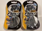 Bic Flex 4 Comfort scheermessen (2 pakjes), Handtassen en Accessoires, Uiterlijk | Lichaamsverzorging, Ophalen of Verzenden, Nieuw