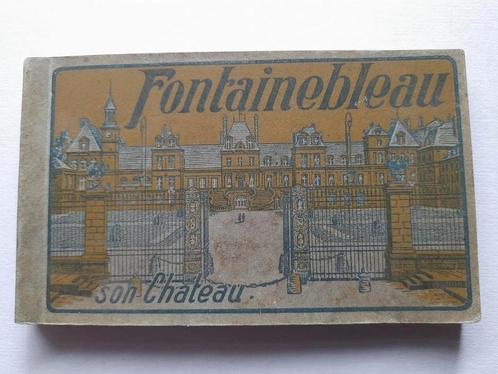 Carnet de cartes FONTAINEBLEAU  son château Éd. Thibault n2, Collections, Cartes postales | Thème, Non affranchie, 1940 à 1960