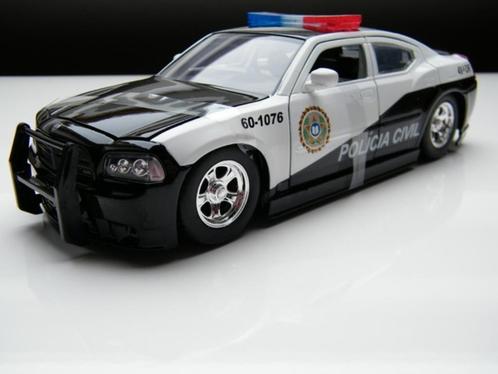 modèle de voiture Dodge Charger Police — Fast and Furious —, Hobby & Loisirs créatifs, Voitures miniatures | 1:24, Neuf, Voiture