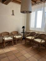 4 rotan stoelen 40€ + 2 stoelen met tafeltje 30€ (alles 65€), Ophalen, Gebruikt, Rotan