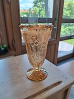 Jeannette Carnival Glass Iris & Herringbone vaas, Ophalen