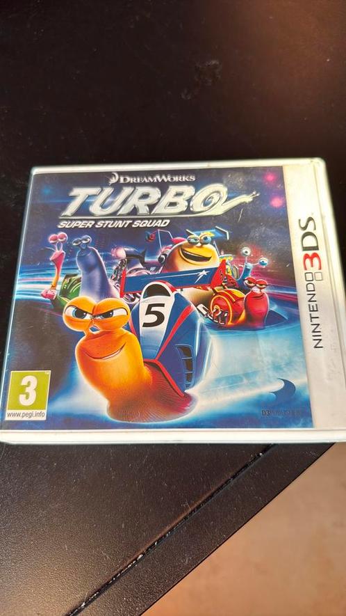 Turbo: Super Stunt Squad, 3DS, Games en Spelcomputers, Games | Nintendo 2DS en 3DS, Zo goed als nieuw, Racen en Vliegen, 1 speler