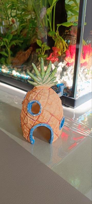 Aquarium Spongebob Huis beschikbaar voor biedingen