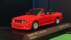 399. BMW E30 M3 cabrio misanorot Limited Edition, Ophalen of Verzenden, MiniChamps, Zo goed als nieuw, Auto