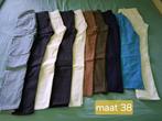 (jeans) broeken - maat 38, Ophalen of Verzenden, Zo goed als nieuw, Maat 38/40 (M), Lang