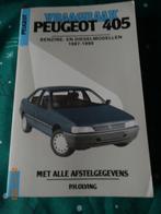 VRAAGBAAK PEUGEOT 405 - BENZINE/DIESEL - 1987/1990 - NL, Ophalen of Verzenden