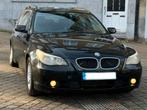 Bmw 525d stationwagen 163 pk/automaat, Auto's, Automaat, Zwart, Zwart, 5 deurs