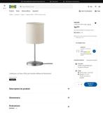 2 Ikea-lampen voor 8 euro, Gebruikt, Metaal, Ophalen