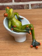 Beeldje kikker - CHILLEN (rusten), Verzamelen, Zo goed als nieuw