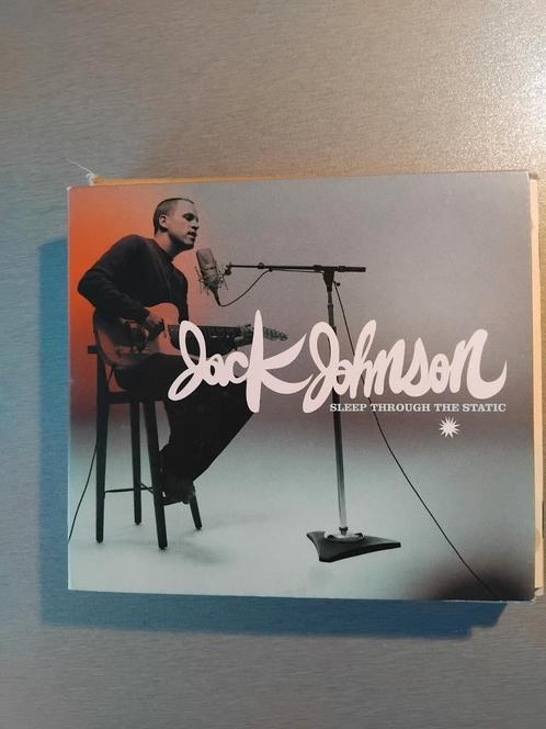 CD. Jack Johnson. Dormez pendant la période statique. (Digip, CD & DVD, CD | Autres CD, Utilisé, Enlèvement ou Envoi