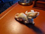 Schitterend Chinees Tian Jade Dragon Head Beast-standbeeld, Antiek en Kunst, Ophalen of Verzenden