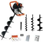 Nurnberg benzine grondboor (2tact) inclusief boren. Nieuw!!!, Tuin en Terras, Hand-tuingereedschap, Ophalen, Nieuw, Grondboor