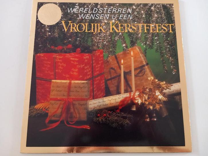 Vinyl LP Vrolijk Kerstfeest Kerst Kerstmis Pop Jazz Rock, Diversen, Kerst, Ophalen of Verzenden