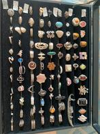 Zilveren ringen oud en nieuw verschillende maten, Handtassen en Accessoires, Ringen, Ophalen of Verzenden, Zo goed als nieuw