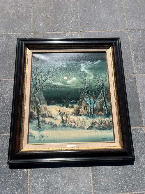 Schilderij Paul Booneart 1987, Antiek en Kunst, Kunst | Schilderijen | Klassiek, Ophalen