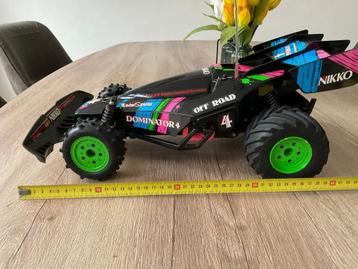 vintage Nikko Dominater 4 off road rc car.izgst, Enlèvement ou Envoi, Comme neuf, Électro, Voiture off road