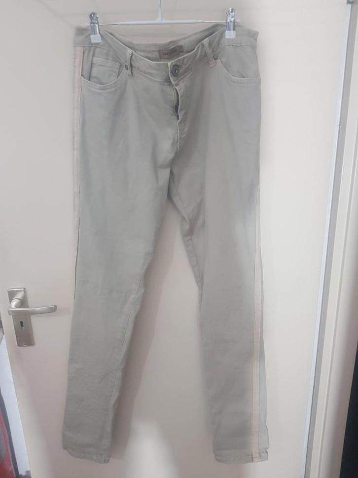 David & Alex chino • 3XL • zgan, Kleding | Heren, Broeken en Pantalons, Zo goed als nieuw, Overige maten, Beige, Ophalen of Verzenden