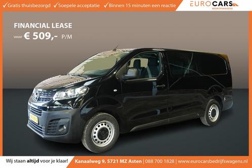 Opel Vivaro 102 pk L3H1 Edition Dubbele Cabine Airco PDC 6zi, Auto's, Bestelwagens en Lichte vracht, Bedrijf, ABS, Airconditioning