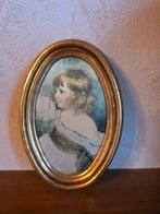 Vintage kadertje kind, Antiek en Kunst, Ophalen