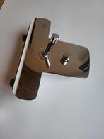 Hansgrohe Puravida badkraan + doucheslang, Doe-het-zelf en Bouw, Sanitair, Ophalen, Zo goed als nieuw, Chroom, Bad