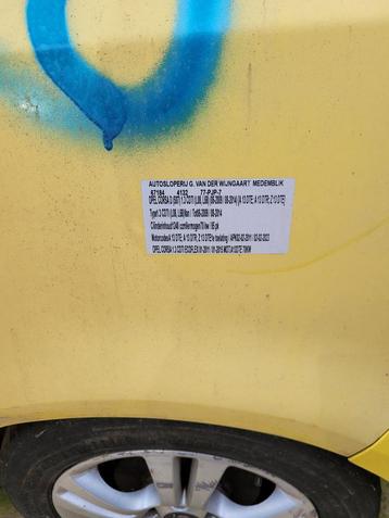 opel corsa d s07 motor 1.3 cdti  beschikbaar voor biedingen