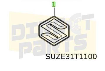 Suzuki Across (9/20-) (A5Z) embleem logo "Suzuki" voorzijde  beschikbaar voor biedingen