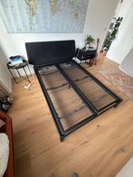 Auping bed Essential 140x200, Huis en Inrichting, Slaapkamer | Bedden, Ophalen, Zwart, 140 cm, Zo goed als nieuw