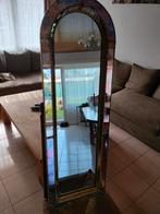 Antieke spiegel speciaal geslepen glas, Overige vormen, 100 tot 150 cm, Minder dan 50 cm, Ophalen