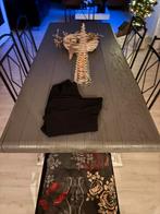 Tafel en kast, Huis en Inrichting, Tafels | Eettafels, Ophalen, Gebruikt, Vijf personen of meer, Rechthoekig