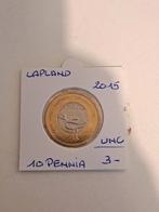 Lapland 10 öre 2015 UNC geres 123456, Ophalen of Verzenden