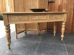 oude zeer stevige massieve sidetable, Ophalen, 100 tot 150 cm, Landelijk/ tijdloos, Nieuw