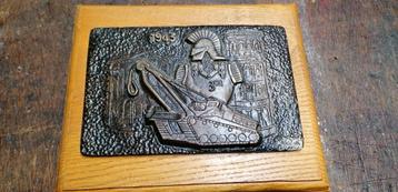 Bronzen militair 3rd Genie 1943 WW2  beschikbaar voor biedingen