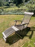 Teak ligbed met twee kussens, Ophalen, Gebruikt
